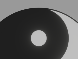 yin and yang 3D Model