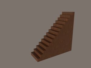 stairs 3D 模型