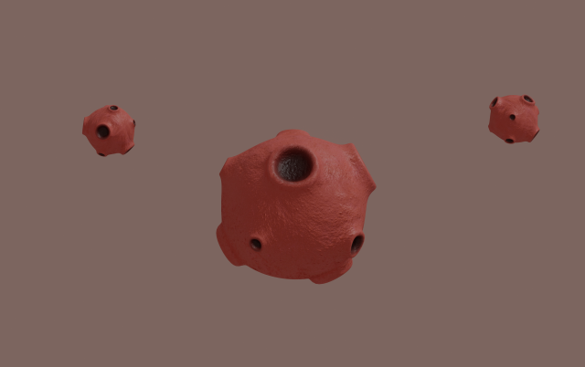 asteroid Modelo 3D .c4d .max .obj .3ds .fbx .stl .blend 