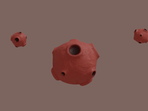 asteroid 3Dモデル