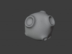asteroid Modelo 3D