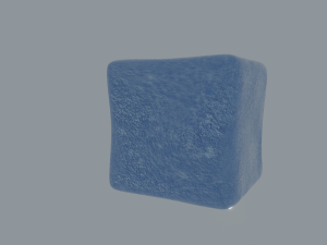 ice cube 3D 모델
