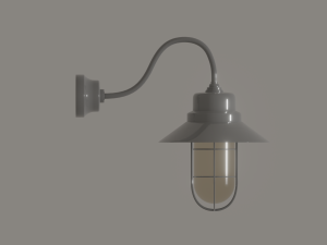 stallamp 3D-Modell