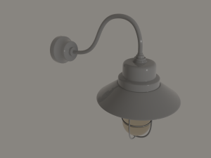 stallamp 3D-Modell