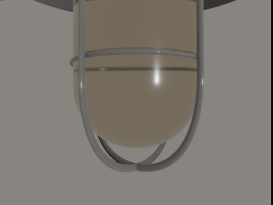 stallamp 3D-Modell