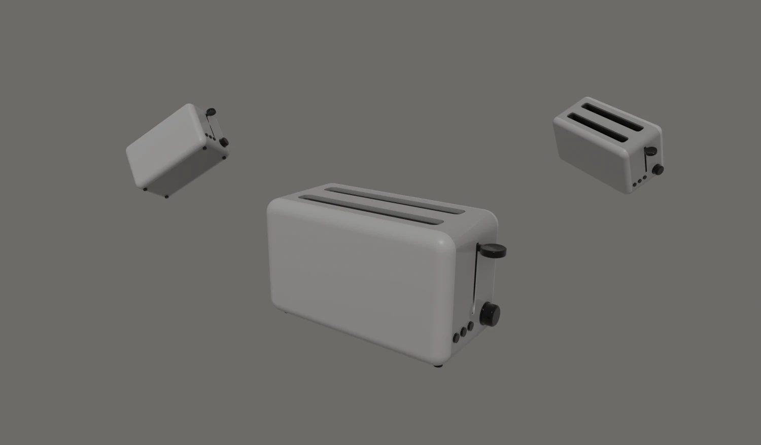 toaster 3D Model .c4d .max .obj .3ds .fbx .stl .blend