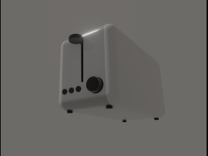 toaster 3D 模型