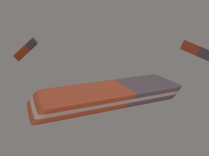 eraser 3D Model