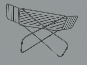 laundry drying rack Modelo 3D