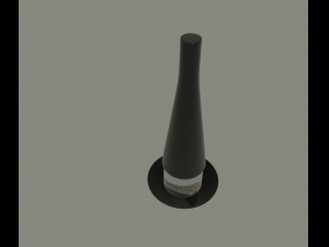 central fireplace 3D Model