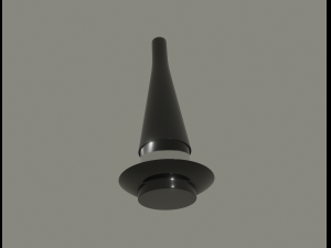 central fireplace 3D Model