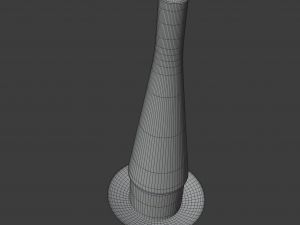 central fireplace 3D Model