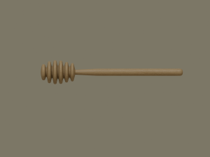 honey dipper 3D 모델