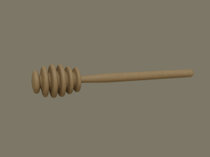 honey dipper 3Dモデル