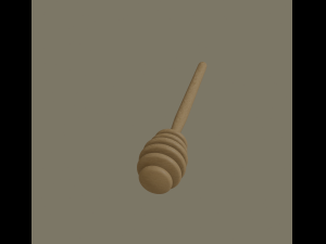 honey dipper 3Dモデル