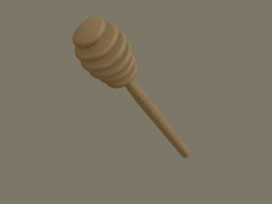 honey dipper 3Dモデル