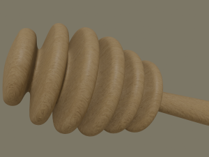 honey dipper 3Dモデル