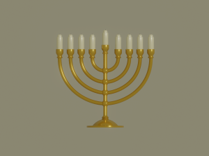 menorah 3D Model