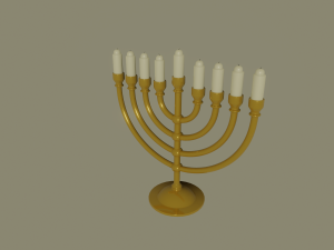 menorah 3Dモデル