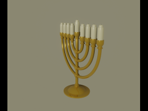 menorah 3Dモデル