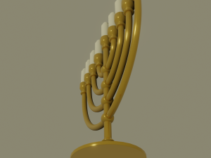 menorah 3Dモデル