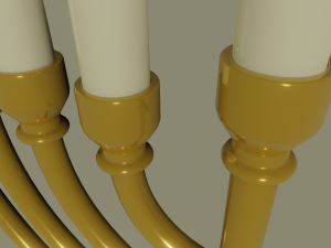 menorah 3Dモデル