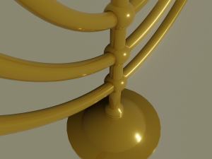 menorah 3Dモデル