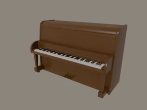 піаніно 3D Модель