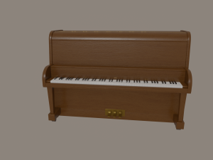 piano 3Dモデル