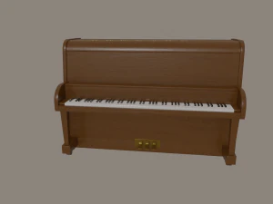 piano 3D Model