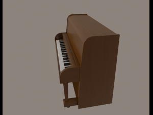 piano 3Dモデル