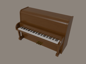 piano 3Dモデル