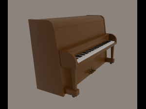 piano 3Dモデル