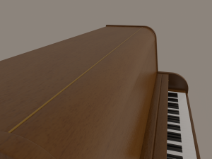 piano 3Dモデル