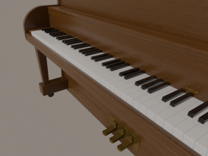 piano 3Dモデル