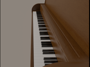 piano 3Dモデル