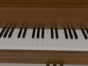 piano 3Dモデル