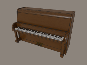 piano 3Dモデル