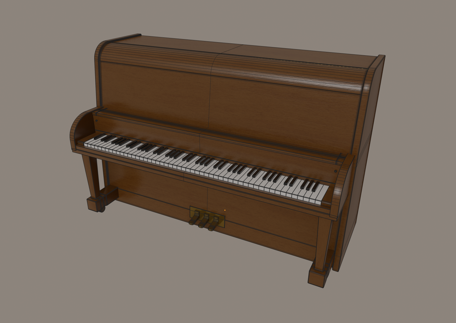 рояль из темного дерева. Yamaha с3 рояль. Piano model. Voxel grand piano. Piano model.