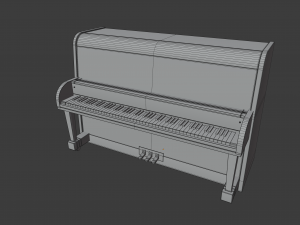 piano 3Dモデル