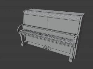 piano 3D Model