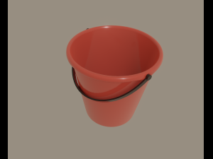 bucket Model 3D