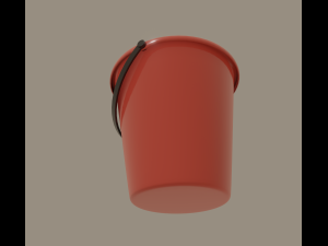 bucket Model 3D