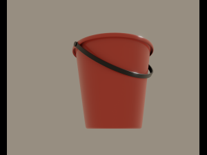 bucket Model 3D