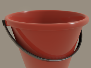 bucket Model 3D