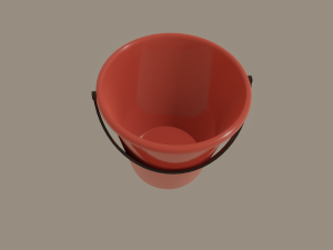 bucket Model 3D