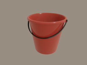 bucket Model 3D