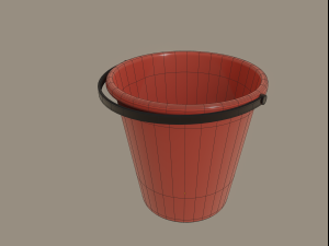 bucket Model 3D