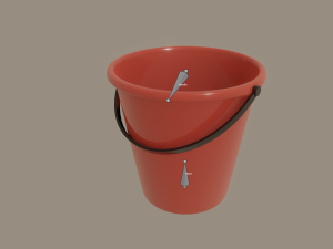 bucket Model 3D