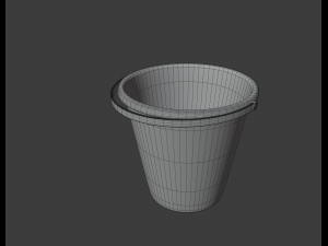 bucket Model 3D